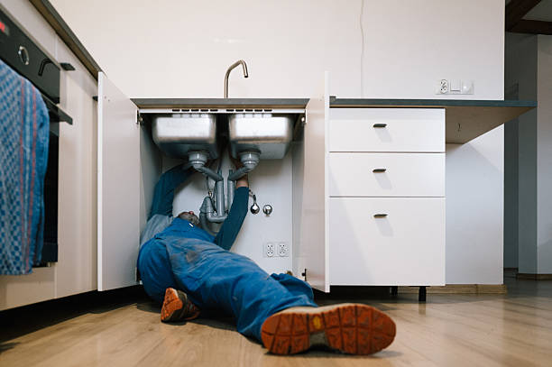 Professional Drain Cleaning technician working in Tetonia, ID